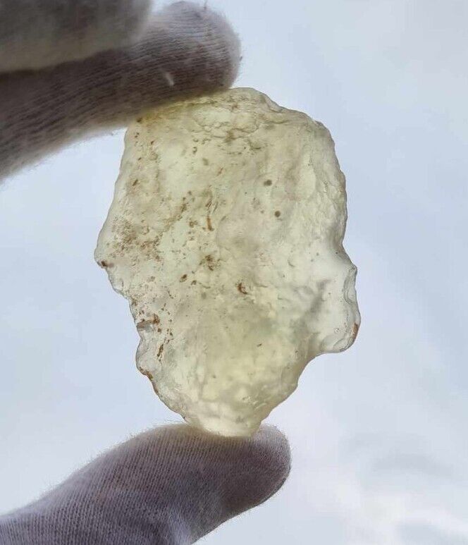 Libyan Desert Glass 37.18g Meteorite Tektite (185.9 carats) Libyan Gold Tektite