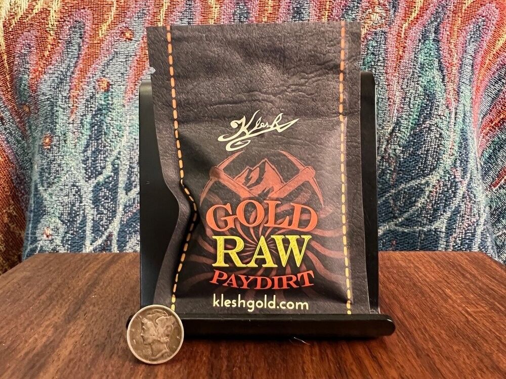 Klesh Raw Gold Paydirt (Official Seller) True Unsearced Colorado Concentrates
