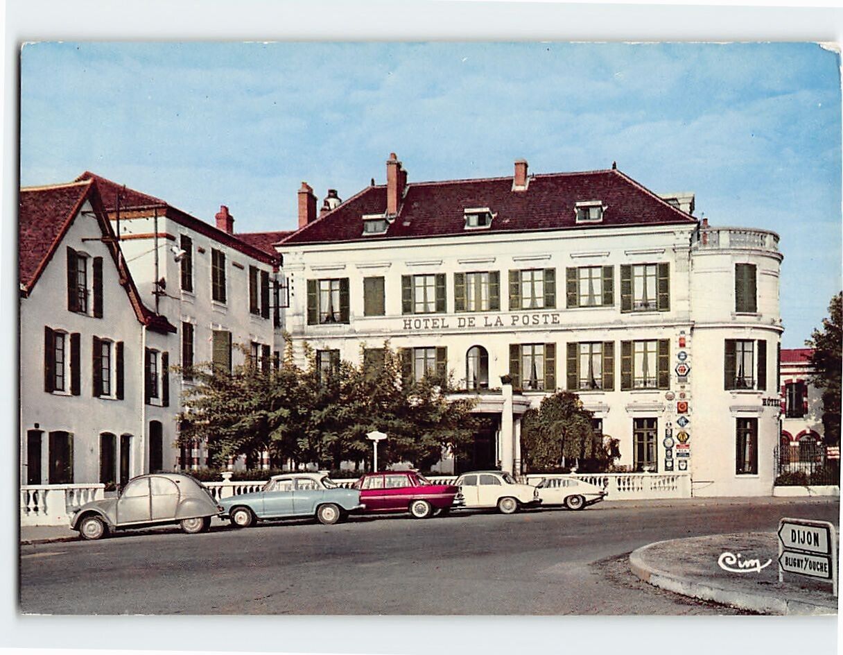 Postcard Hôtel de la Poste Beaune France