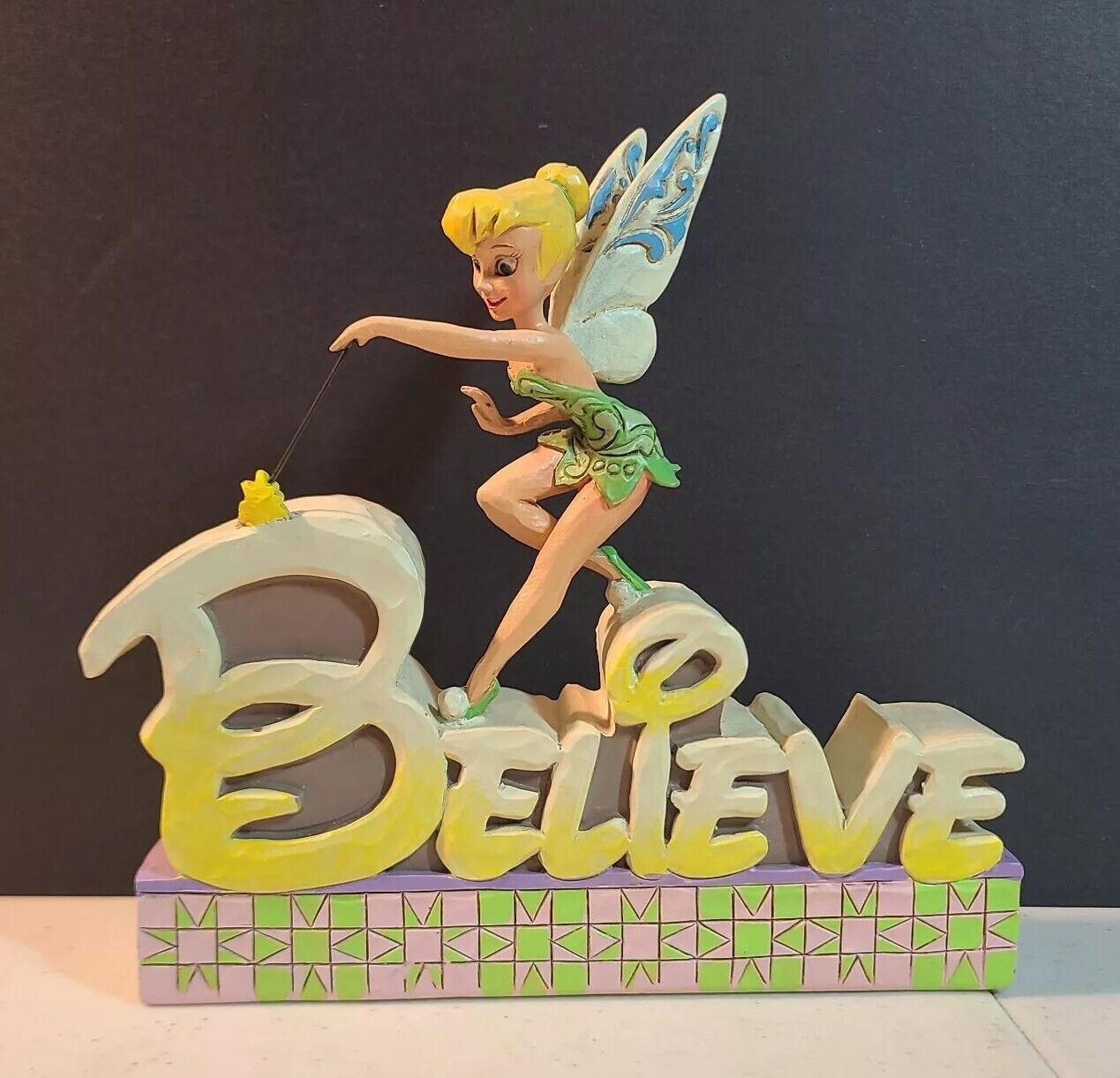 Tinkerbell Believe Walt Disney Showcase Collection 4027138 Jim Shore Pixie Fairy