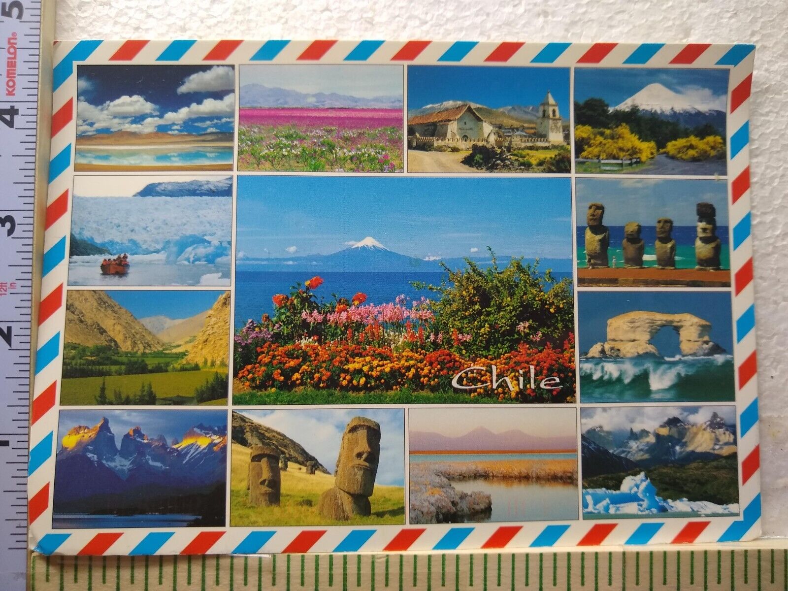 Postcard Famous Places/Landmarks in Chile South America