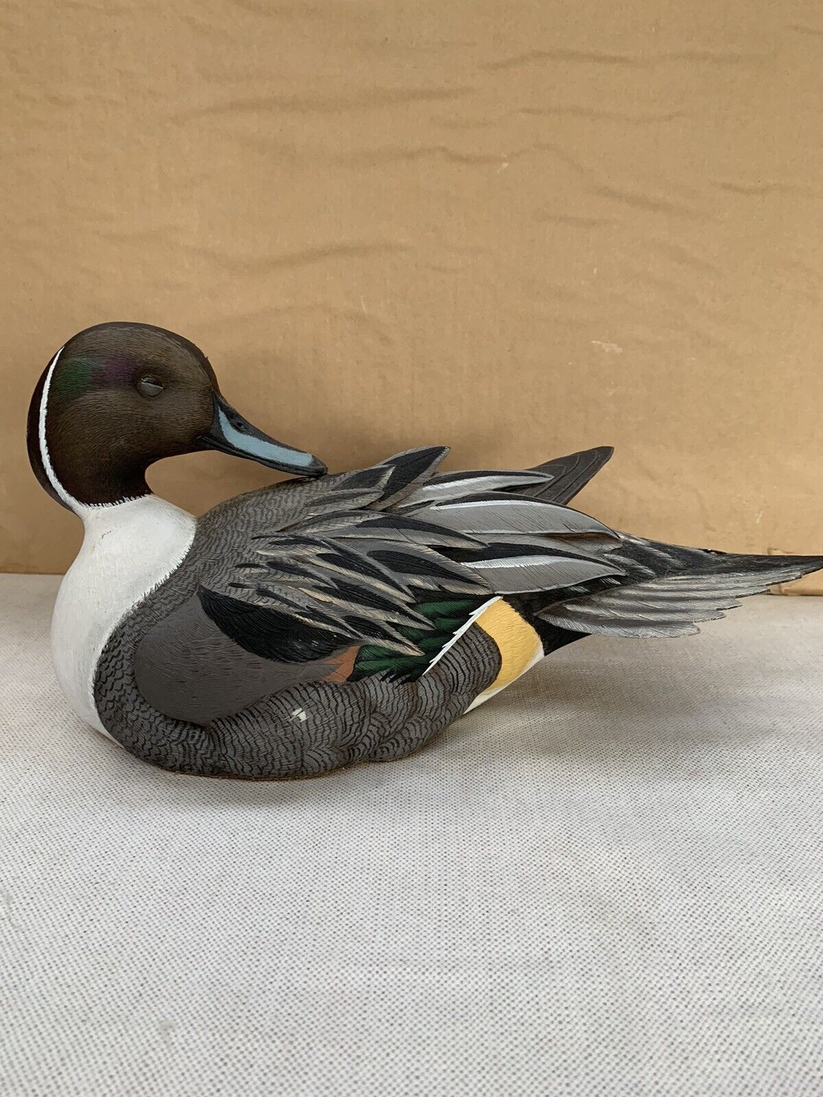 Wild Wings Duck Decoy Hand-Painted Limited Edition By Philip J Galatas