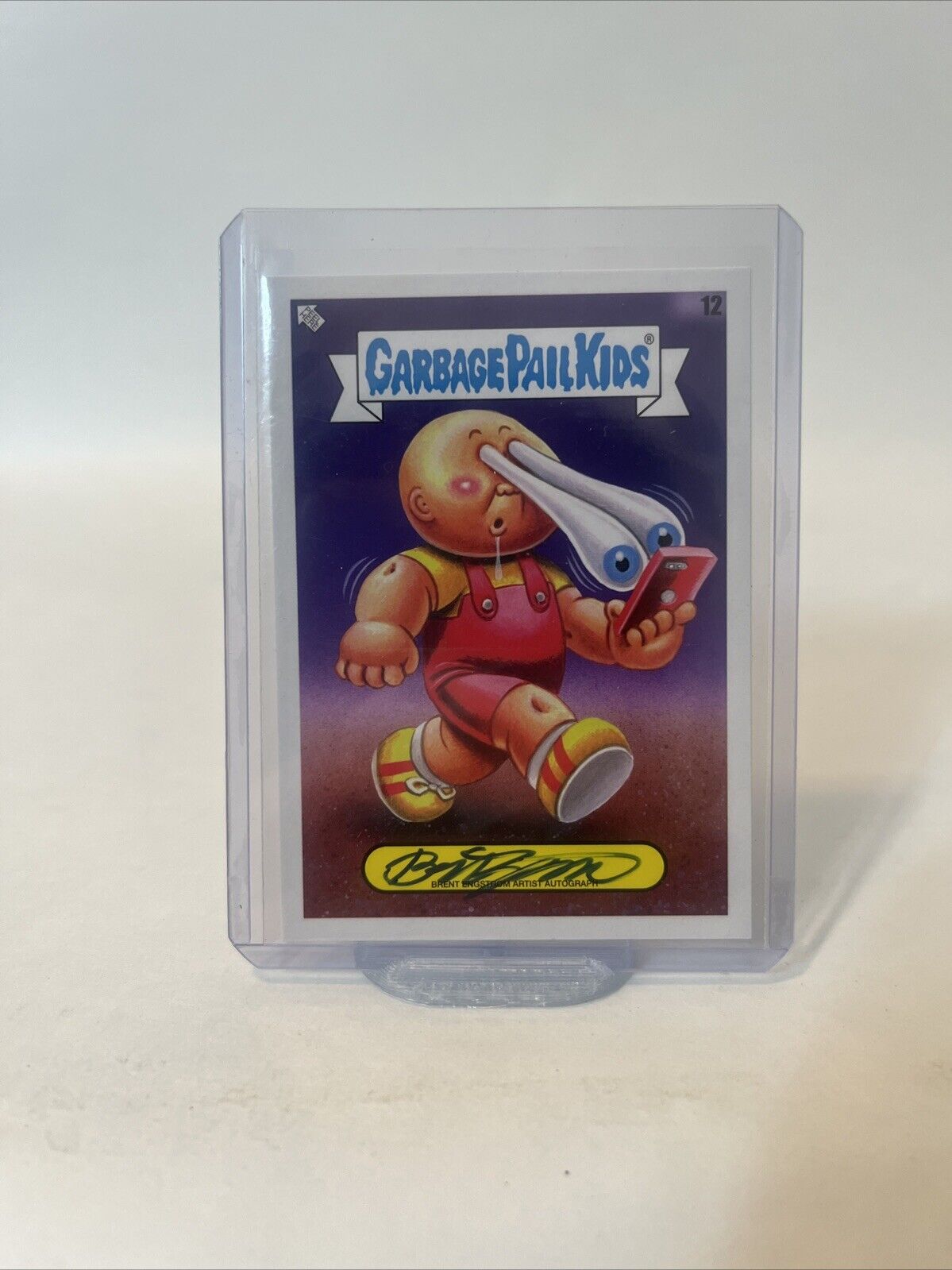 2024 Garbage Pail Kids Kids At Play Scotty Screen Time Brent Engstrom Autograph