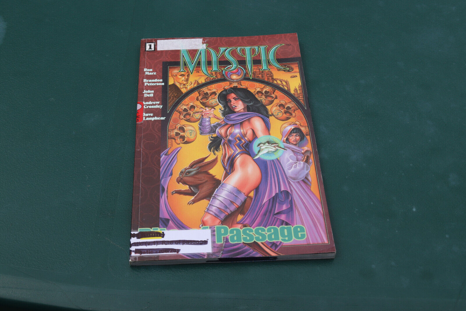 Mystic Rite of Passage by Ron Marz (2001, Trade Paperback) Graphic Novel Comic