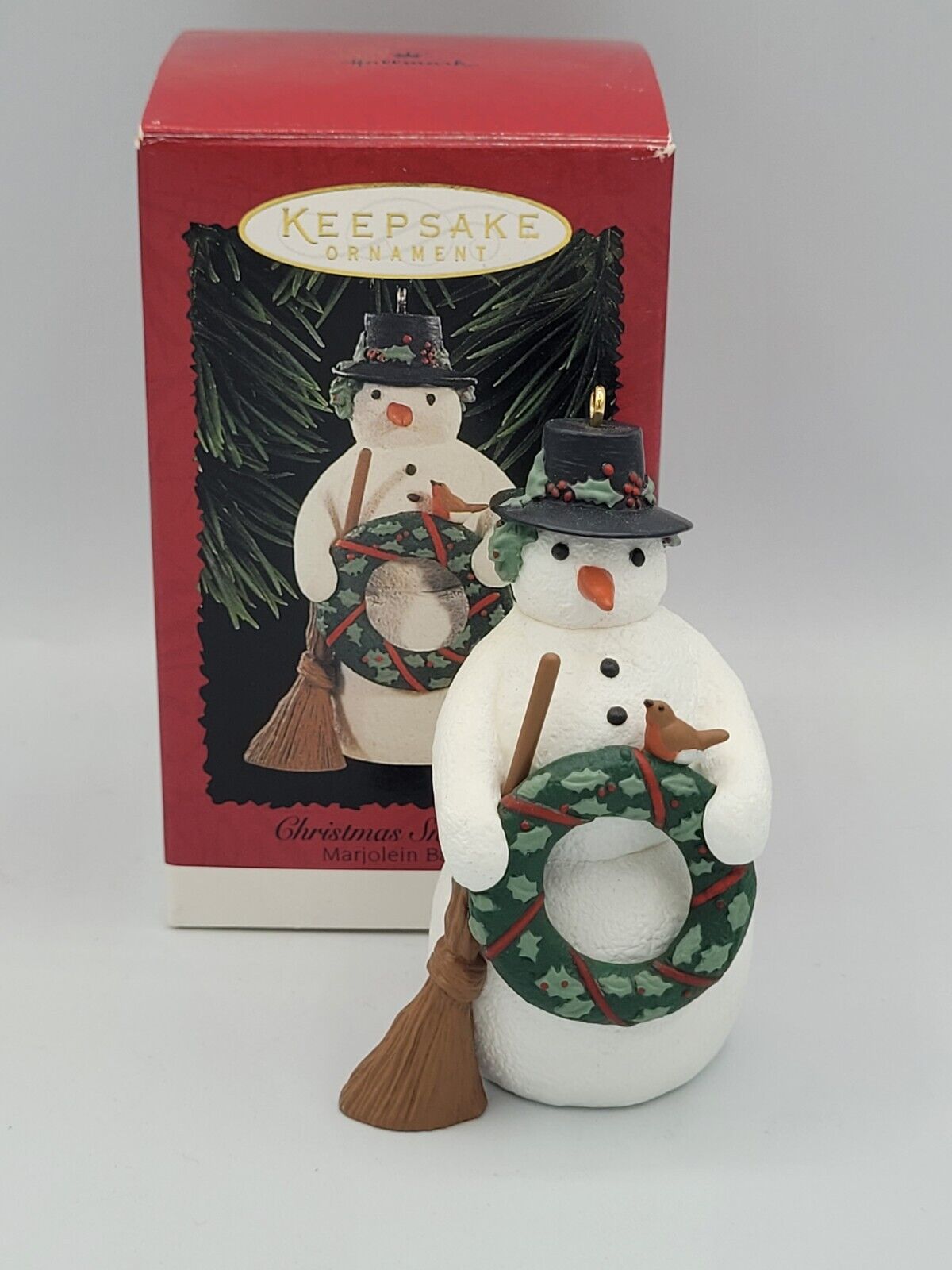 Hallmark Keepsake Christmas Ornament - Christmas Snowman - 1996 - MIB