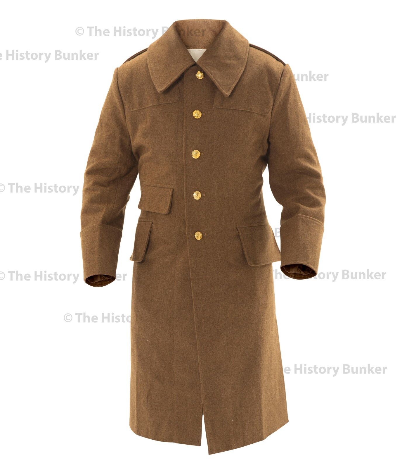 WW1 British army overcoat  pattern 09 uniform 46 chest size X Large