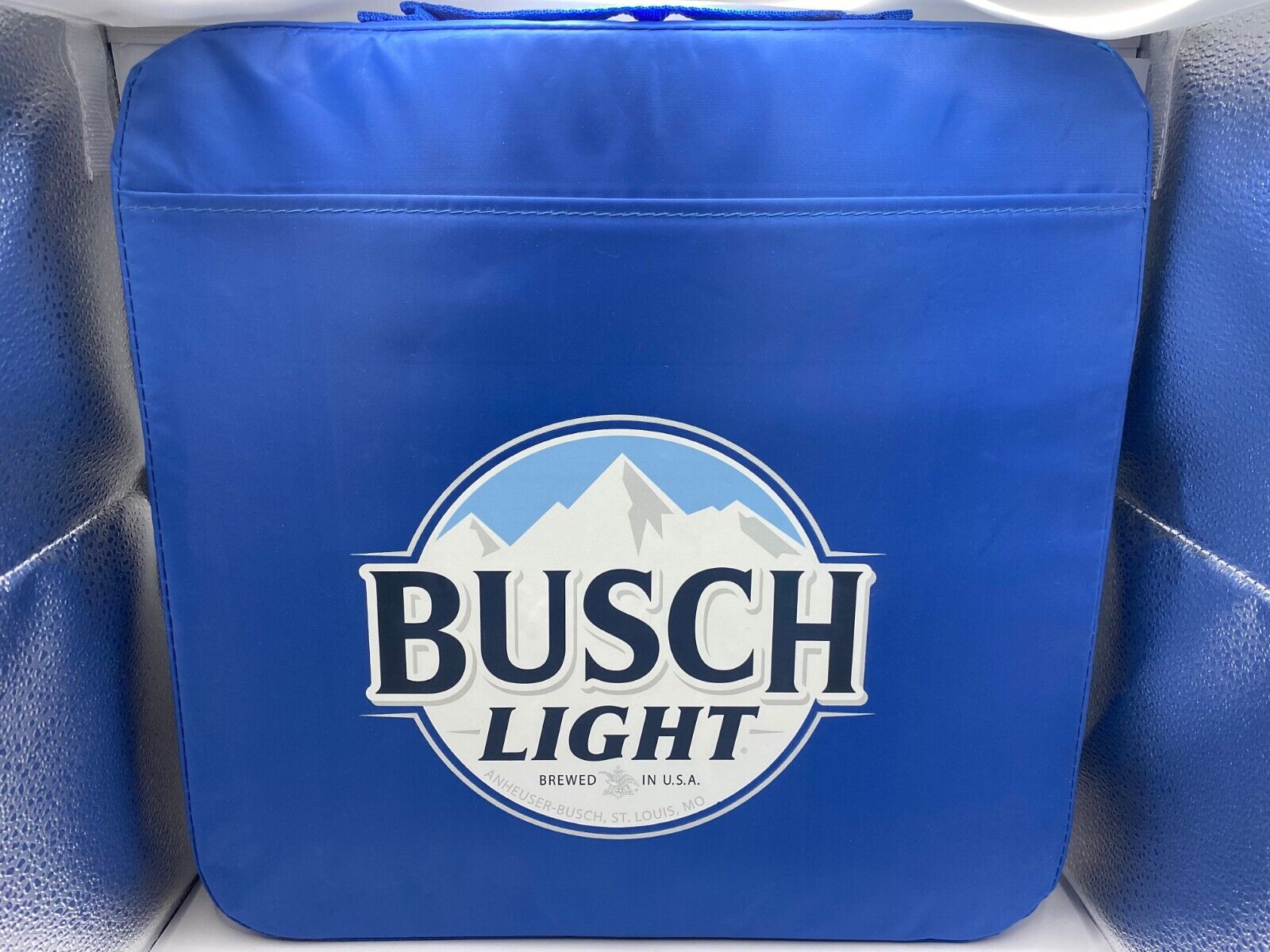 Busch Light Seat Cushion Stadium Cushion Merch Anheuser-Busch Co