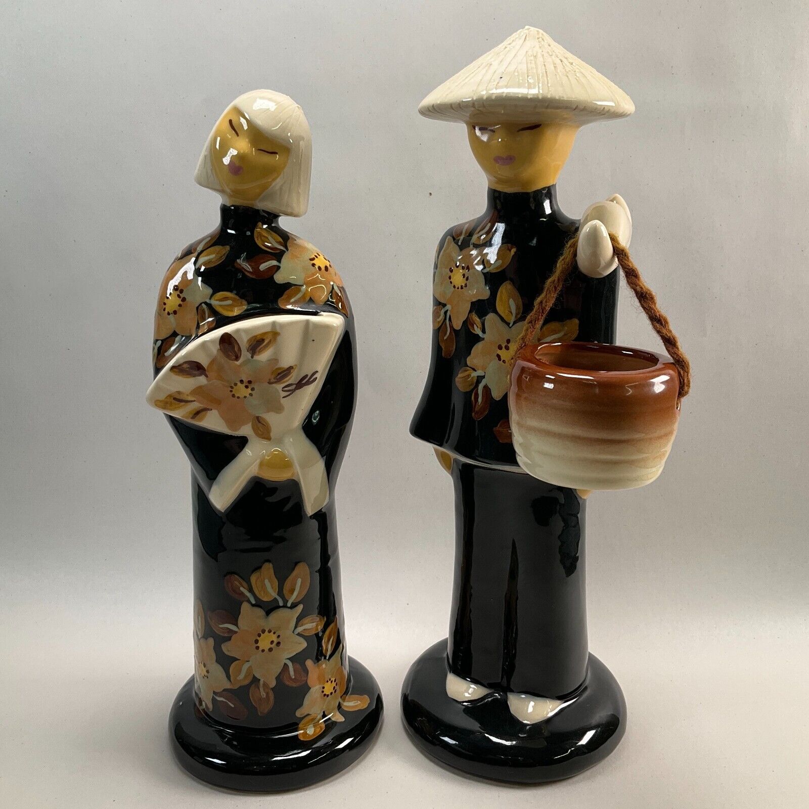 Heidi Schoop Asian Couple Figurines Large Size 12\