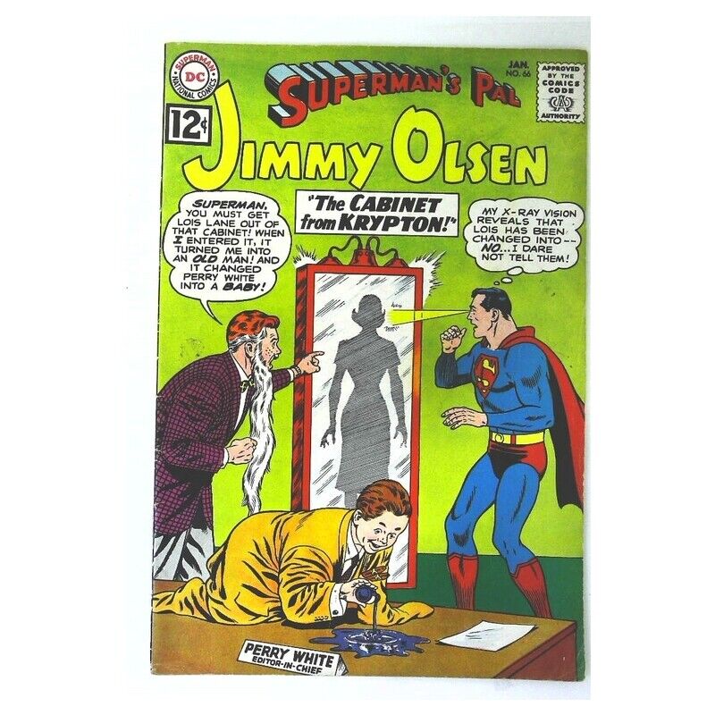 Superman's Pal Jimmy Olsen #66 1954 series DC comics Fine+ [d/