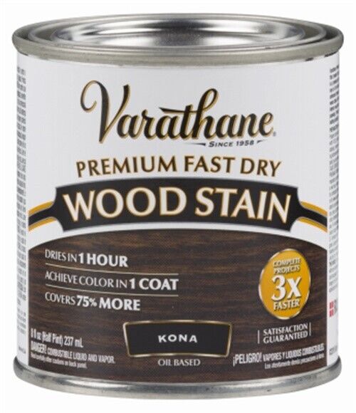 1/2PT Kona Oil WD Stain, Pack of 2, PartNo 262662, by Rust-Oleum