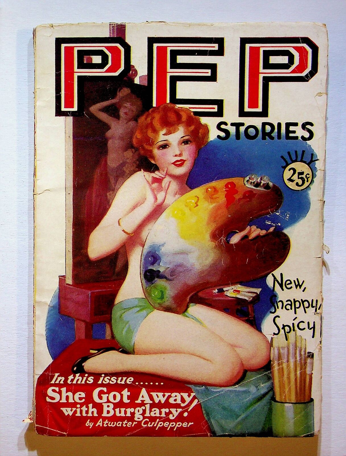 Pep Stories Pulp 1st Series Jul 1929 Vol. 6 #1