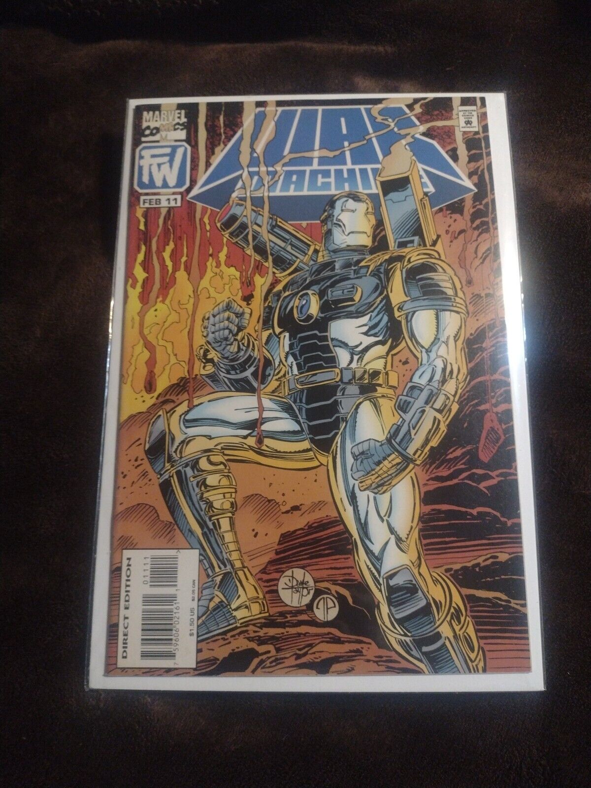 War Machine 11 High Grade Marvel Comic Book
