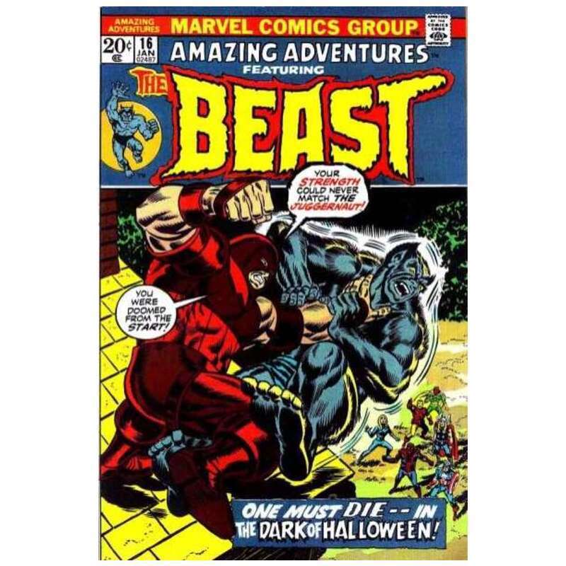 Amazing Adventures (1970 series) #16 in Fine minus condition. Marvel comics [k