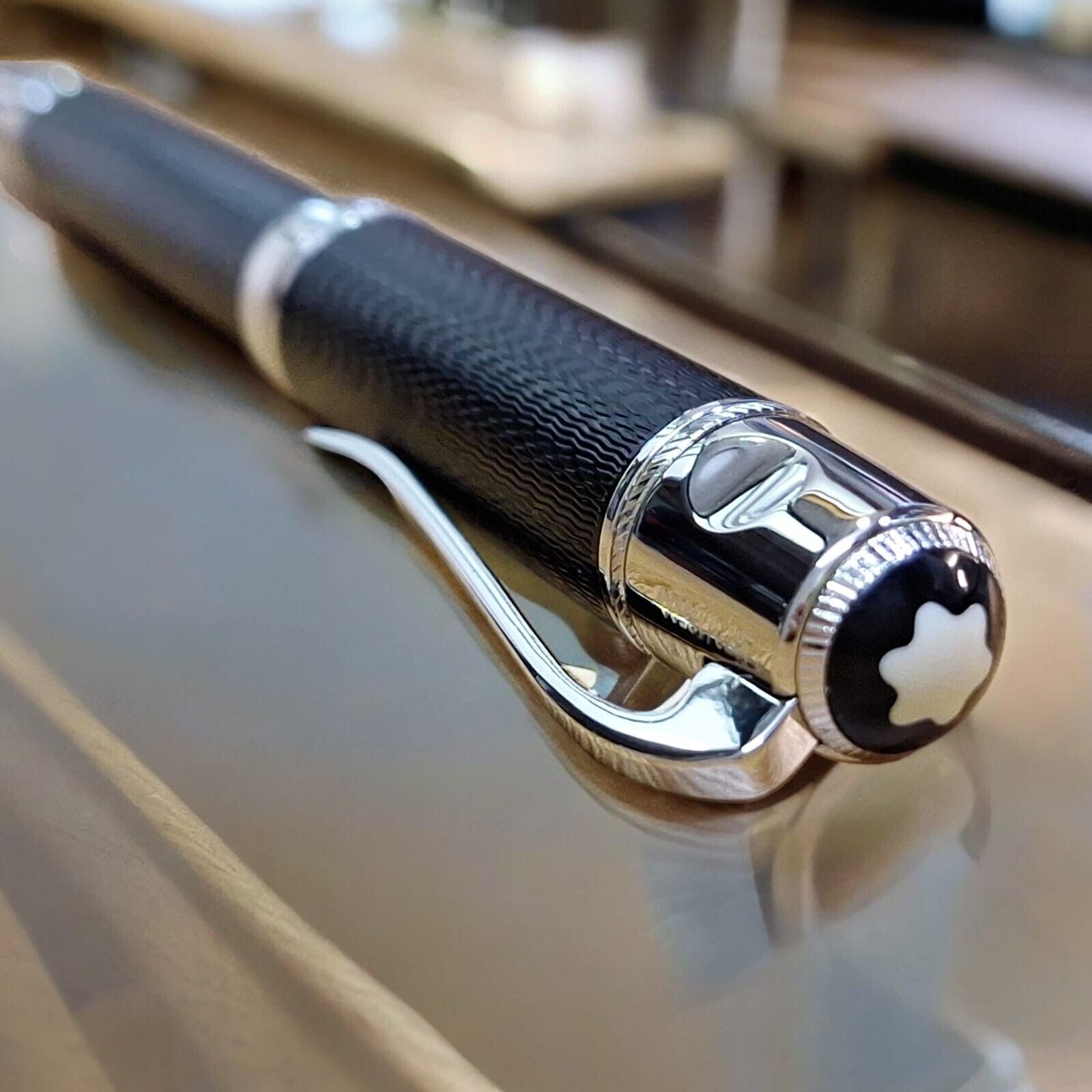 Montblanc Writers Edition Jules Verne Black Ball Pen | Auth Limited Edition 2003