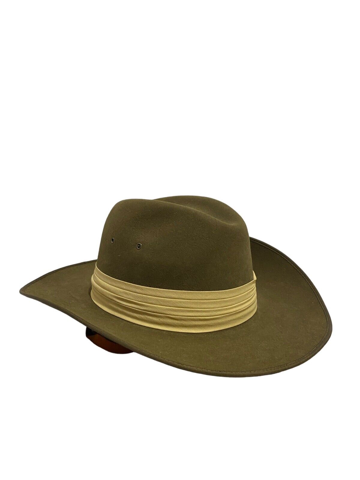 Vintage Akubra Australian Army Slouch Digger Bush Military Hat Anzac Size 61