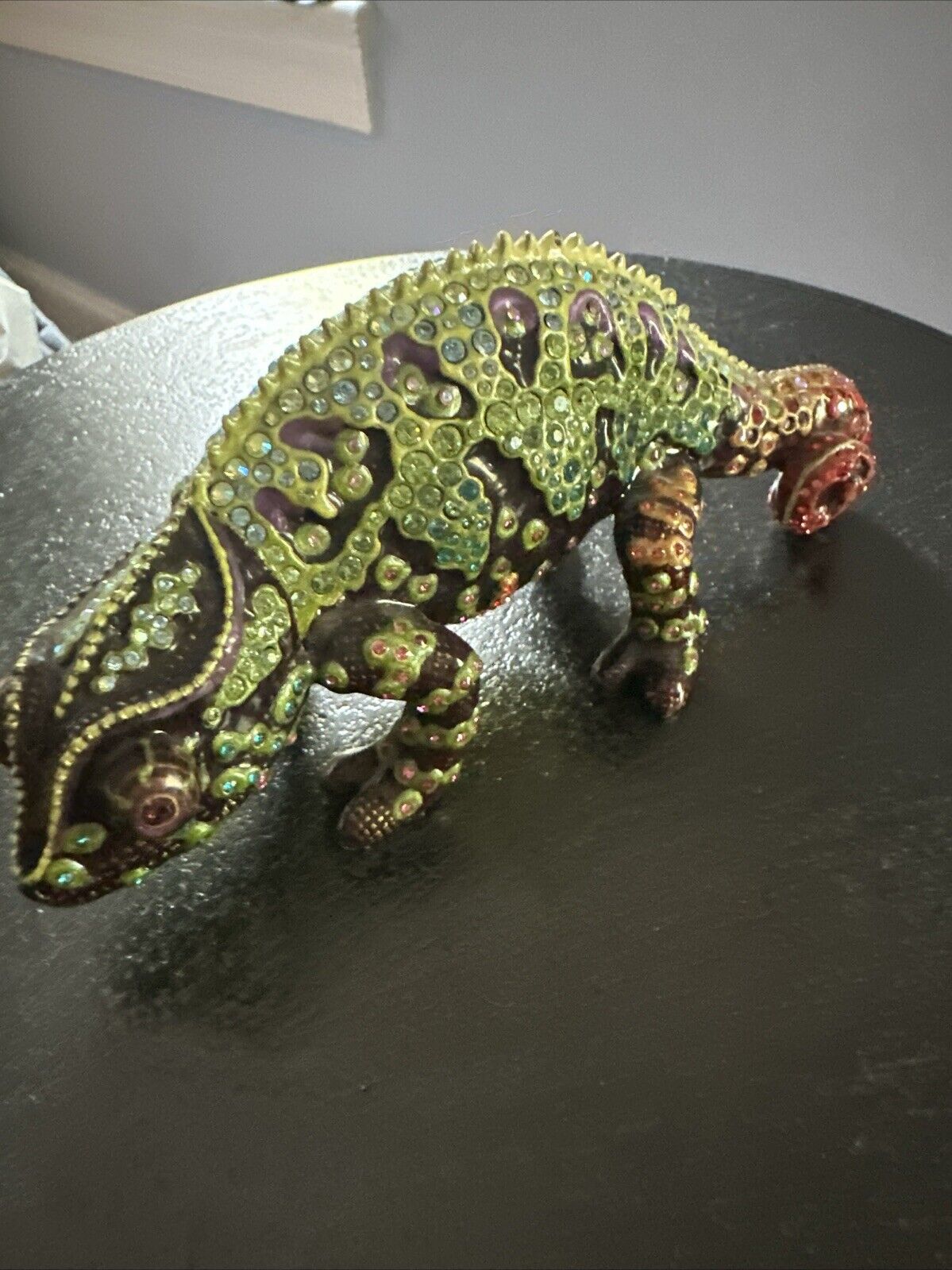 Magnificent Jay Strongwater Crystal Encrusted Chameleon LOUIE 6