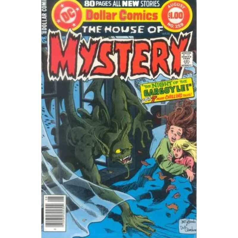 House of Mystery (1951 series) #259 in Very Fine minus condition. DC comics [d{