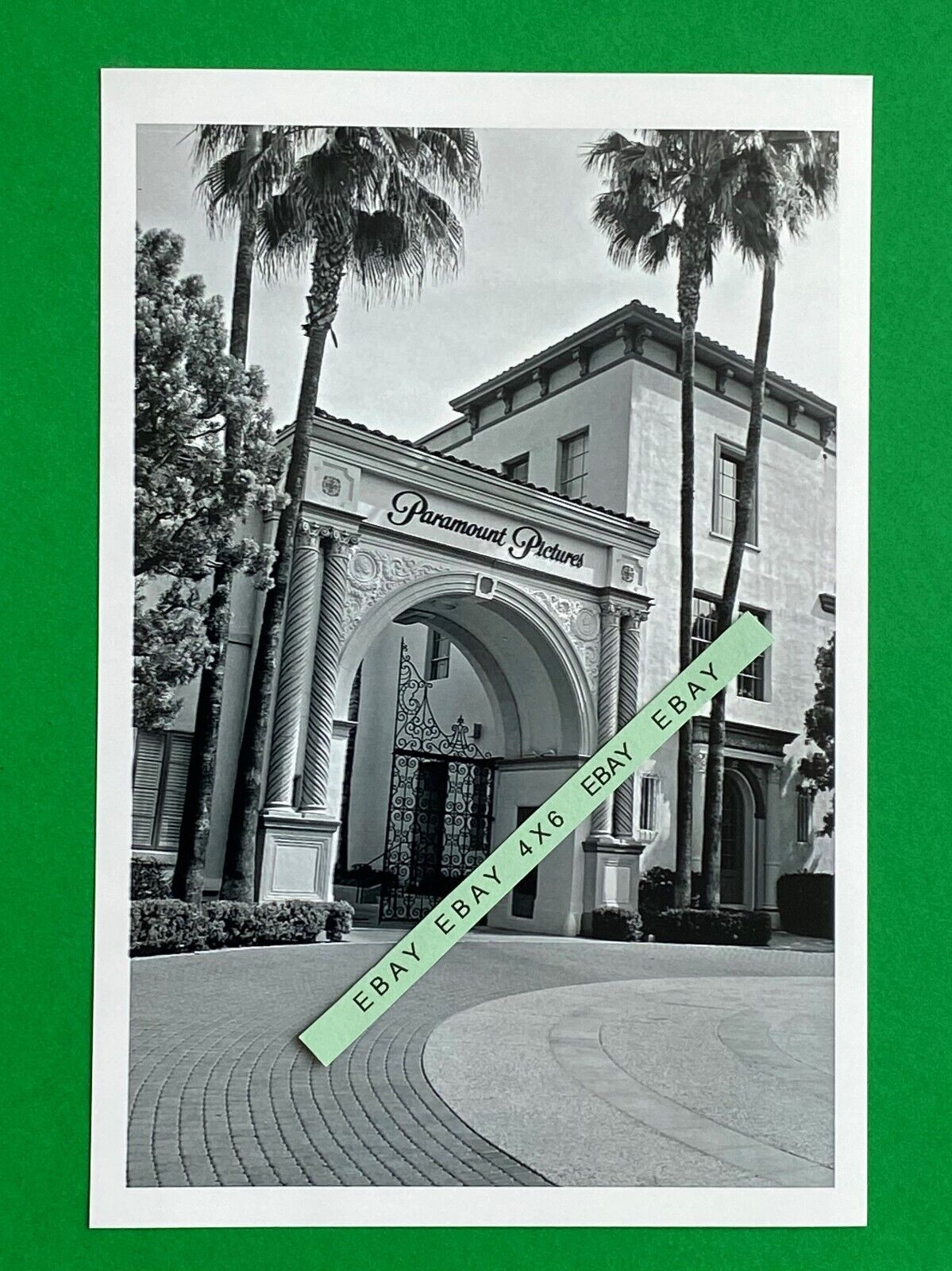 Found PHOTO of the Old Paramount Pictures Movie Studio Main Gate Hollywood