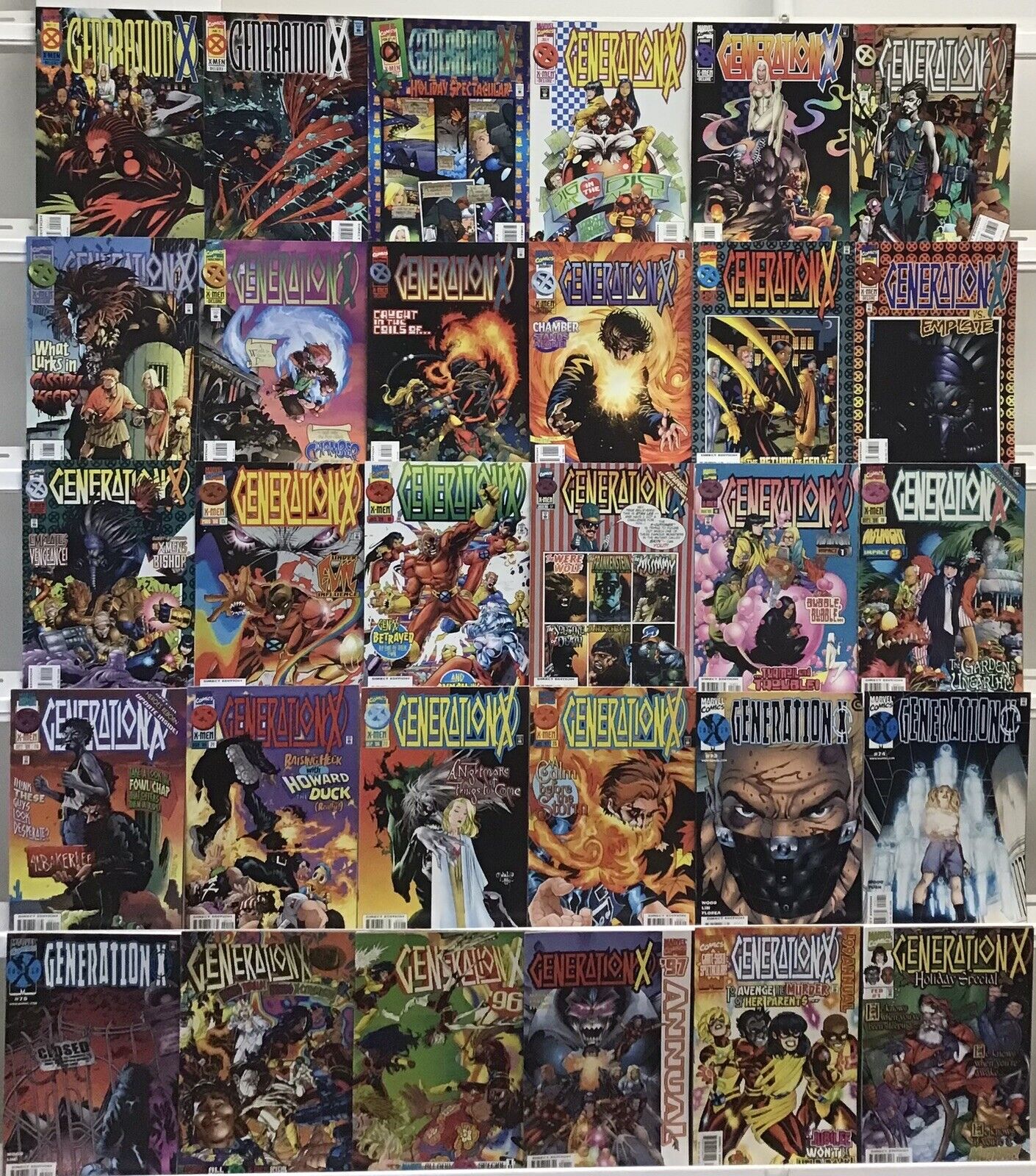Marvel Comics - Generation 1st Series - Comic Book Lot of 30