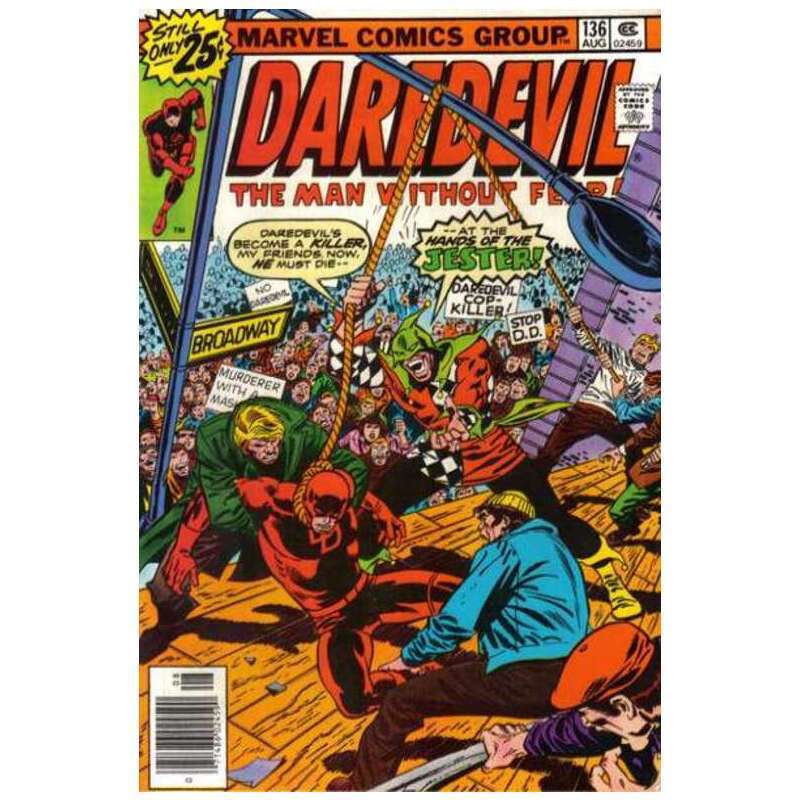 Daredevil (1964 series) #136 in NM condition. Marvel comics [j:(stamp included)