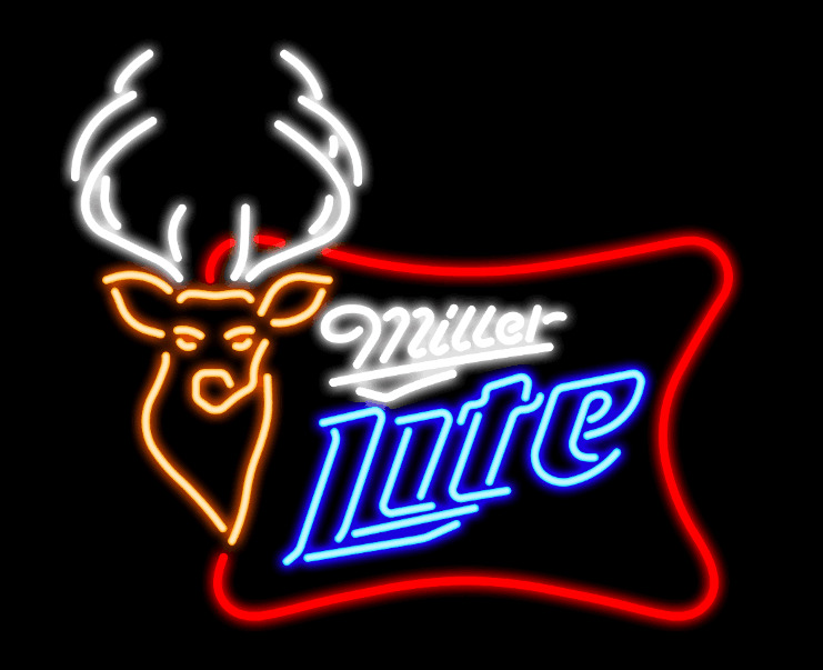 New Miller Lite Deer High Life 24\