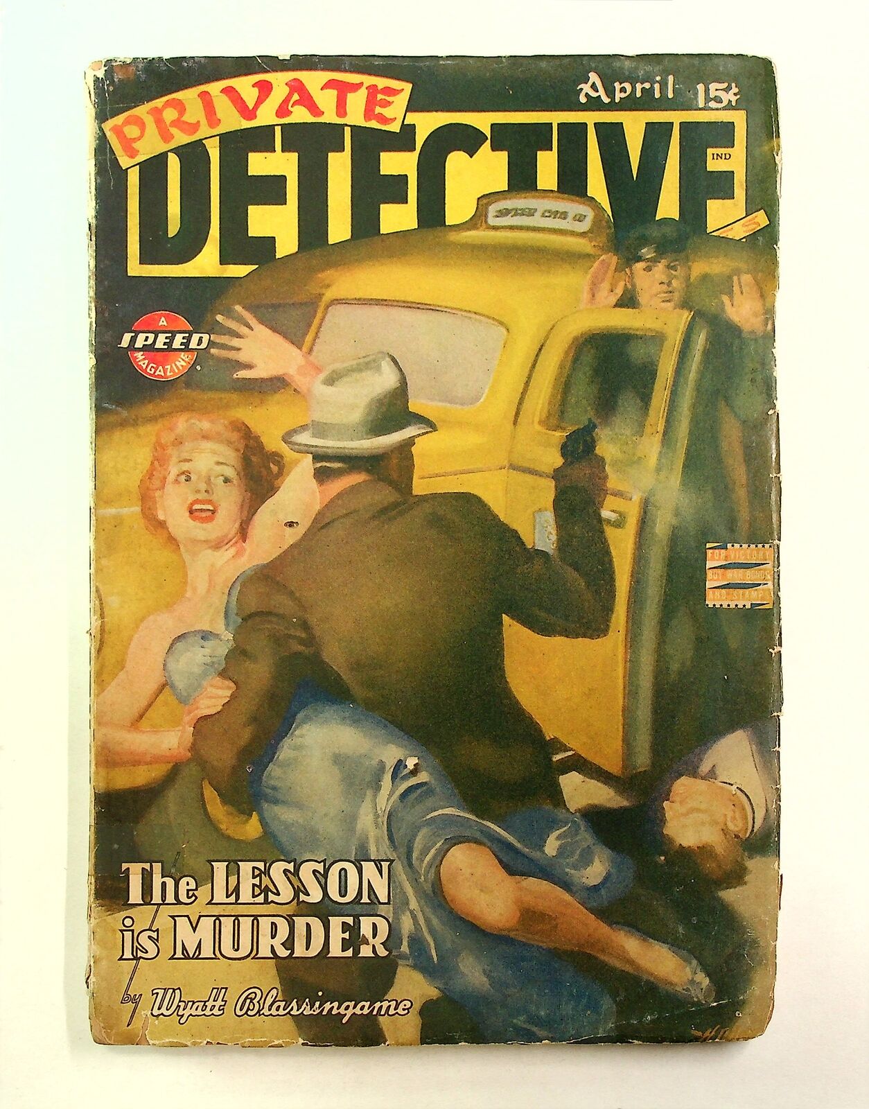 Private Detective Stories Pulp Apr 1943 Vol. 12 #5 GD- 1.8