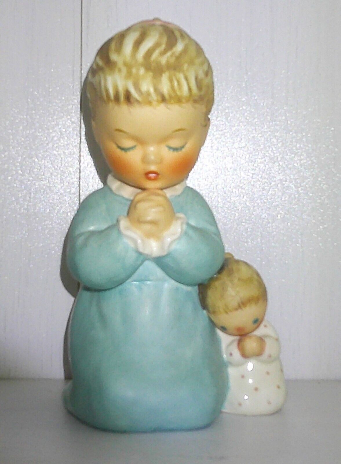 Goebel Vintage Figurine -Evening Prayer, Child & Her Doll