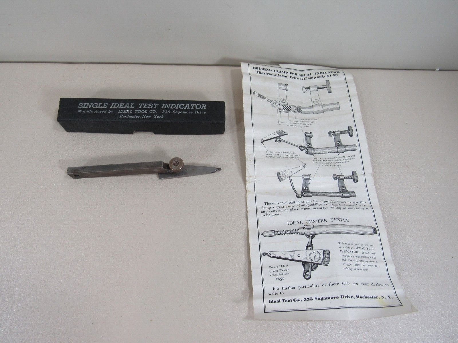 Single Ideal Test Indicator Tool with Instructions and Box