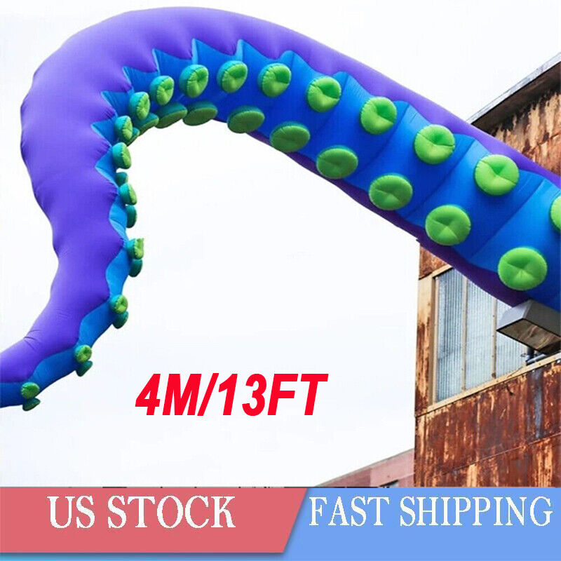 1pcs 4M/13ft  Inflatable Octopus Tentacles Street Shooting Commercial Halloween
