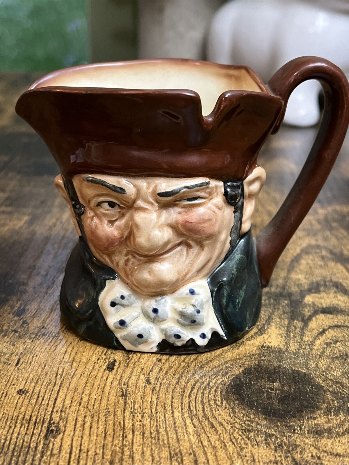 Vintage Royal Doulton Old Charley Toby Mini Mug Made In England 3” Tall D5527