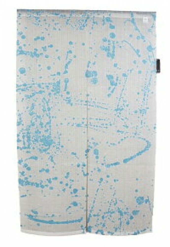 Kyoto Noren Japanese Door Curtain 150x88cm Japanese paper pattern Blue Japan