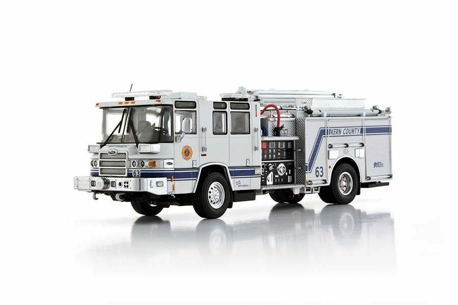 Pierce Quantum Pumper Fire Engine Kern County #63 TWH 1:50 Scale #081-01167 New