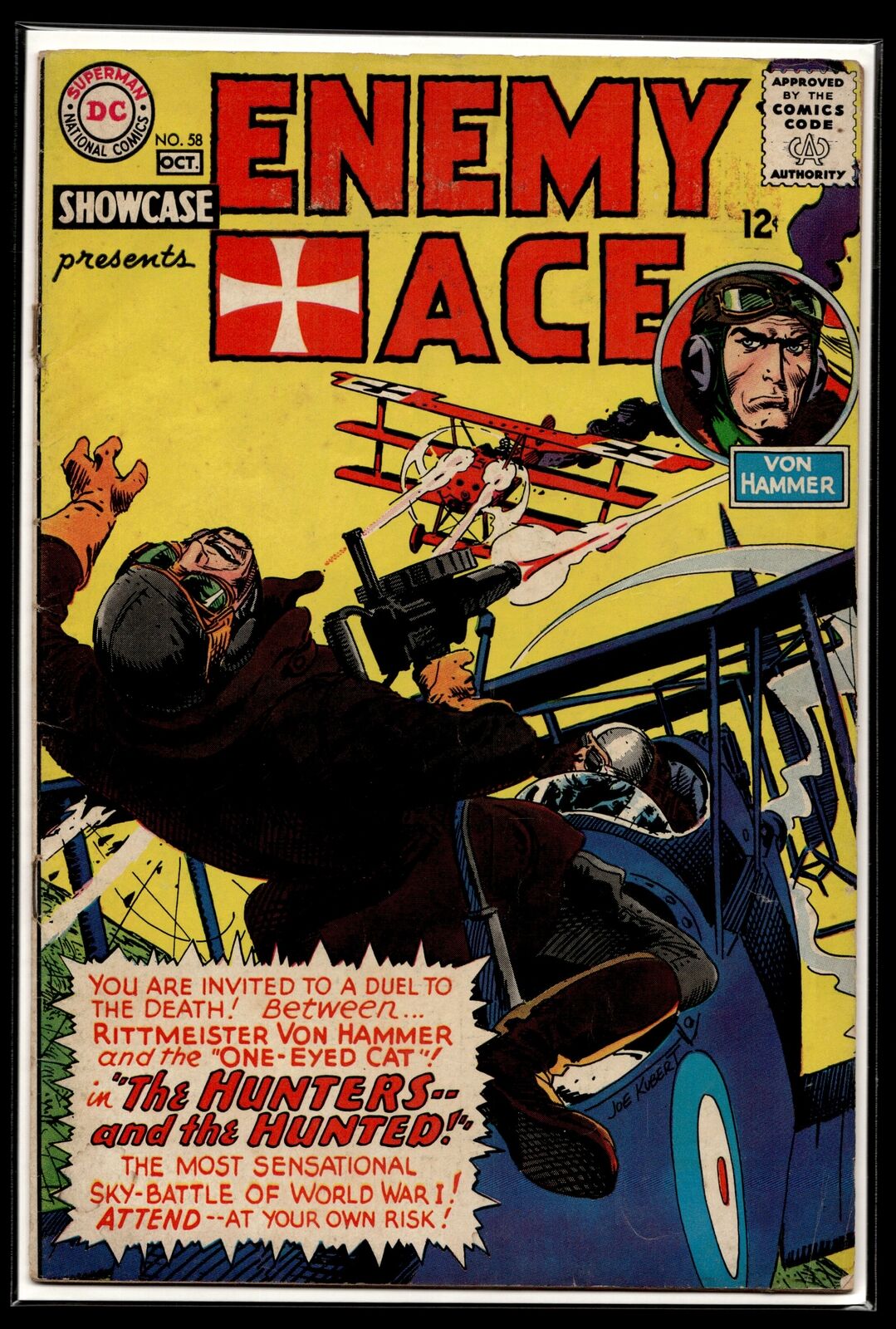 1965 Enemy Ace #58 DC Comic