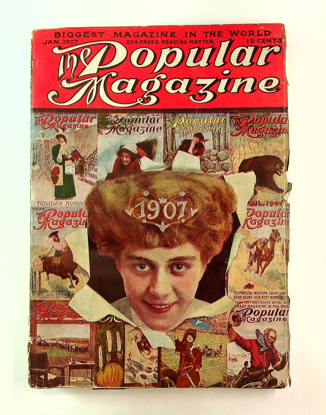 Popular Magazine Pulp Jan 1907 Vol. 7 #3 GD- 1.8