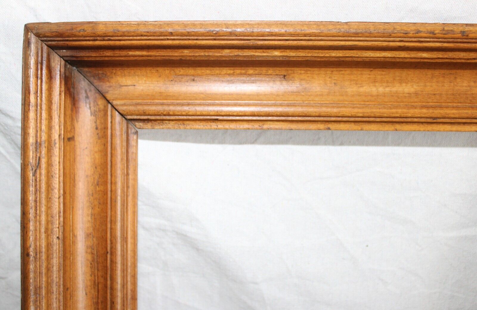 WIDE ANTIQUE FITS 10 X 12 PICTURE FRAME FINE ART WOOD VICTORIAN DEEP COUNTRY
