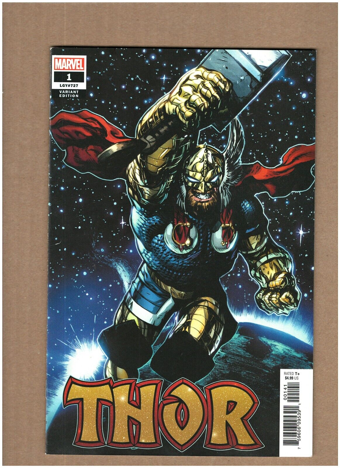 Thor #1 Marvel Comics 2020 Donny Cates 1:50 Ryan Stegman Variant NM- 9.2