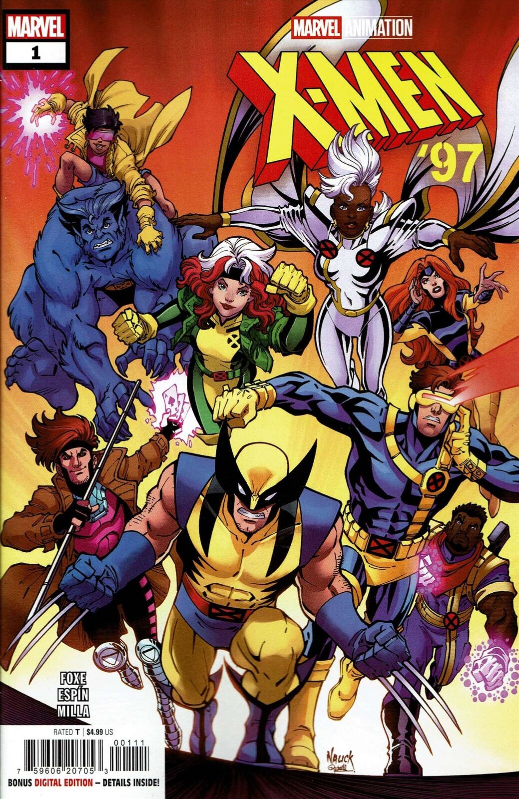 X-Men '97 #1 VF/NM; Marvel | Based on Cartoon - we combine shipping