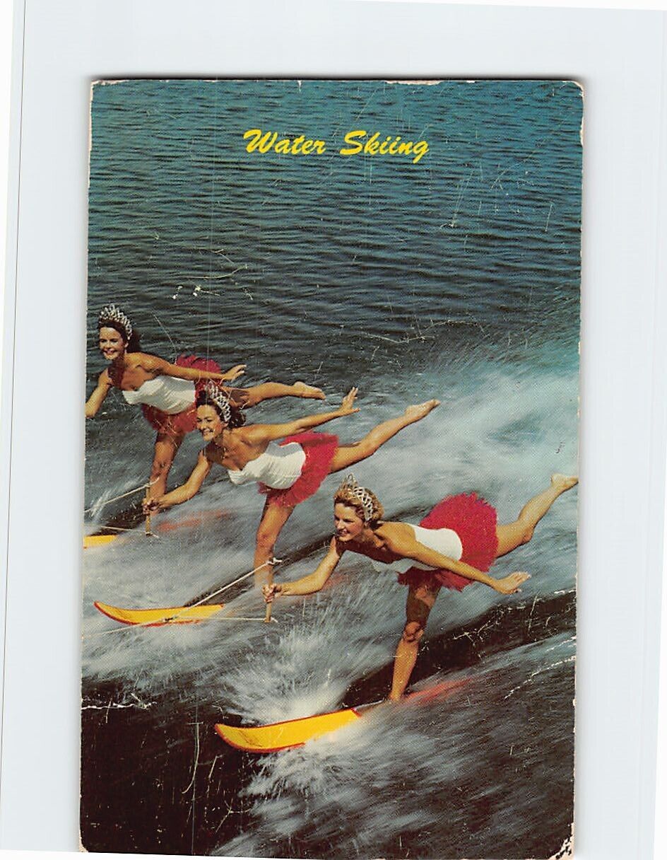 Postcard Water Skiing