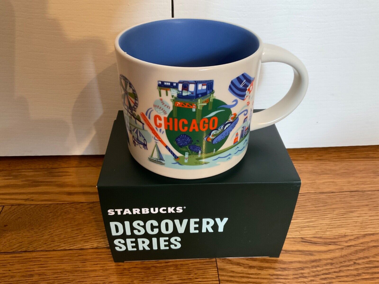 STARBUCKS “DISCOVERY SERIES” 14 oz. CHICAGO MUG BRAND NEW JUST RELEASED