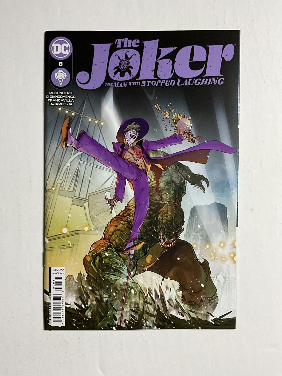 Joker: The Man Who Stopped Laughing #8 (2023) 9.4 NM DC High Grade Comic Book