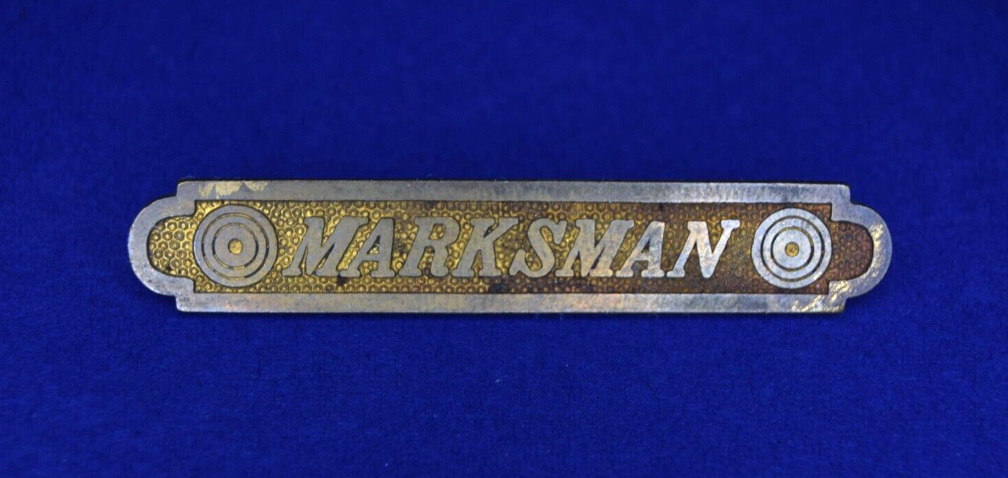 Pristine Span Am War period U.S. Army National Guard Marksman Rifle Badge