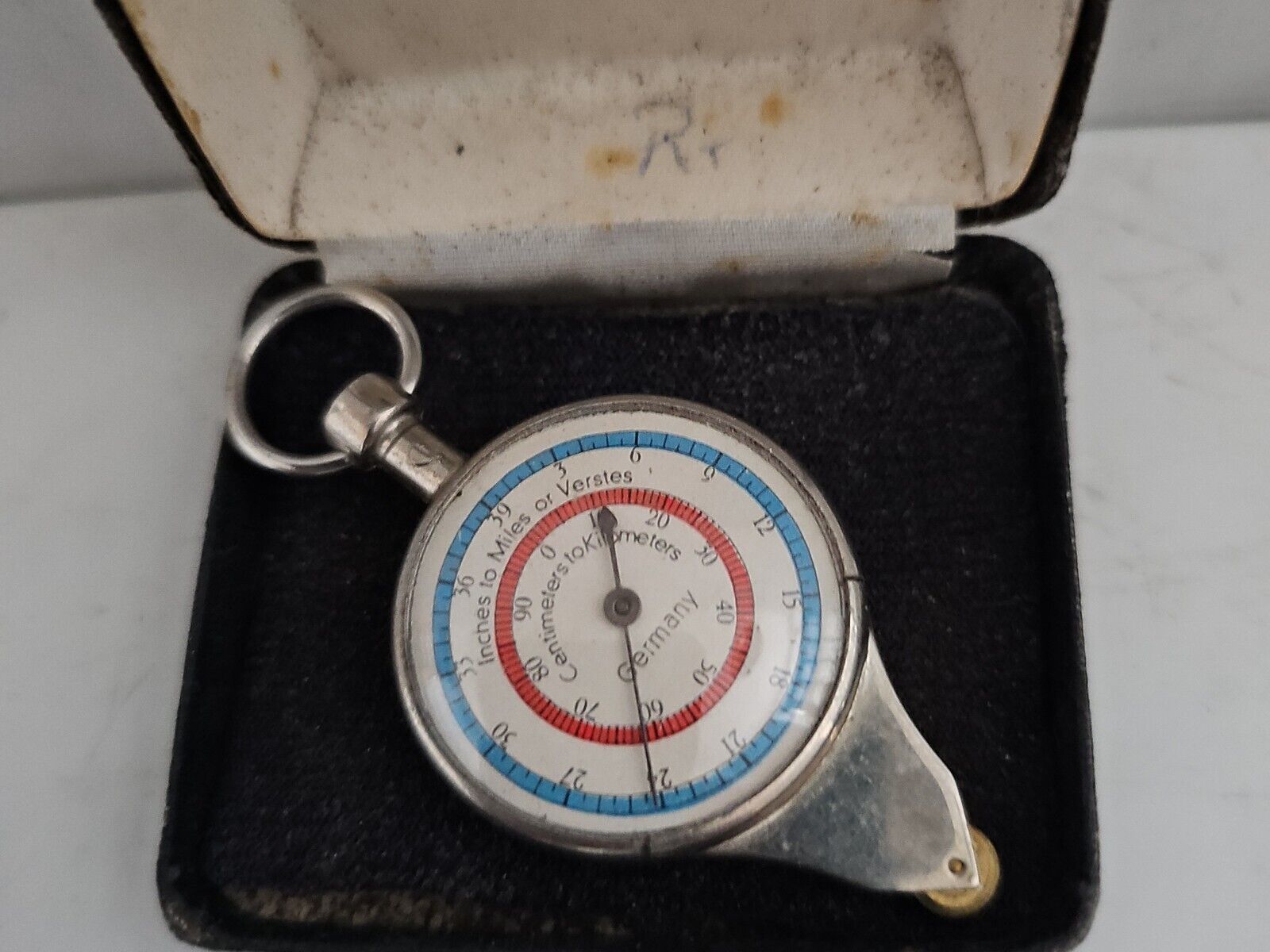 Vintage Orginal Opisometer Measuring Tool Old Maps Etc