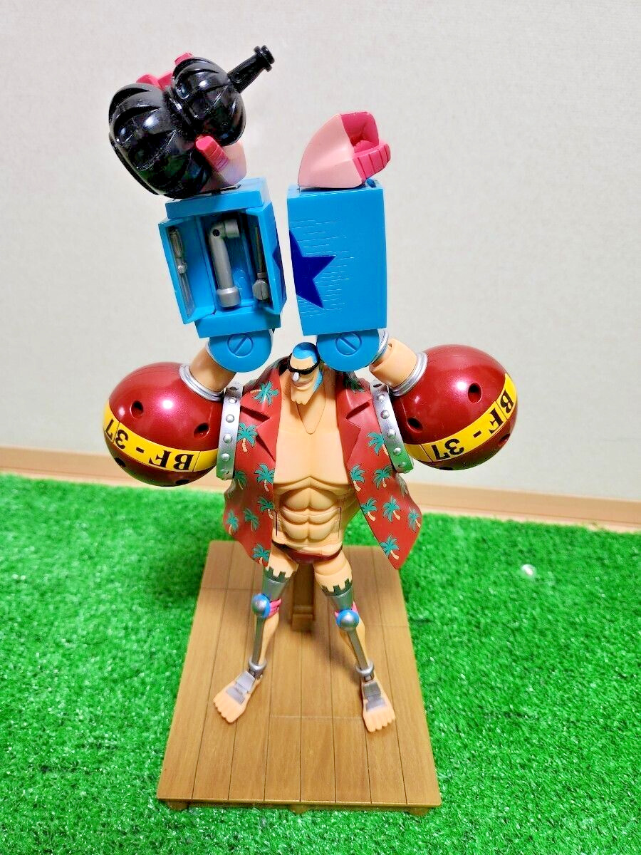 Bandai Tamashii Nations One Piece Chogokin Franky BF-37 Action Figure No box