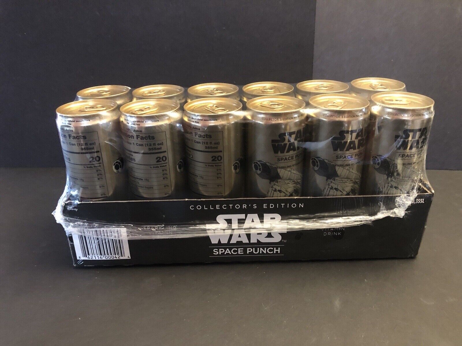 Star Wars Space Punch Full Case of 12 Sealed Millennium Falcon Very Rare