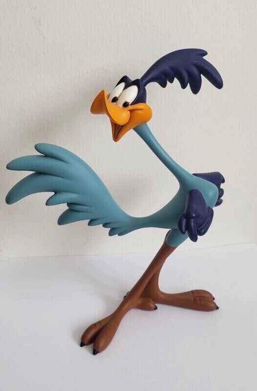 Extremely Rare Warner Bros WB Looney Tunes - Road Runner - Figurine Statue