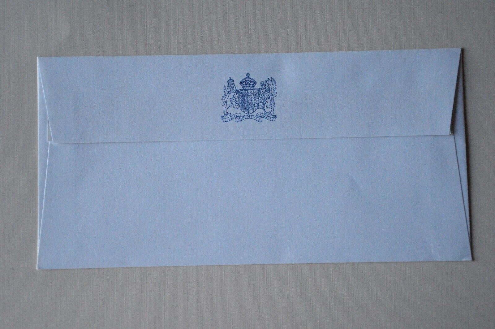 Diana Princess of Wales Stationary Envelope Coat of Arms Before Divorce 1981-96'