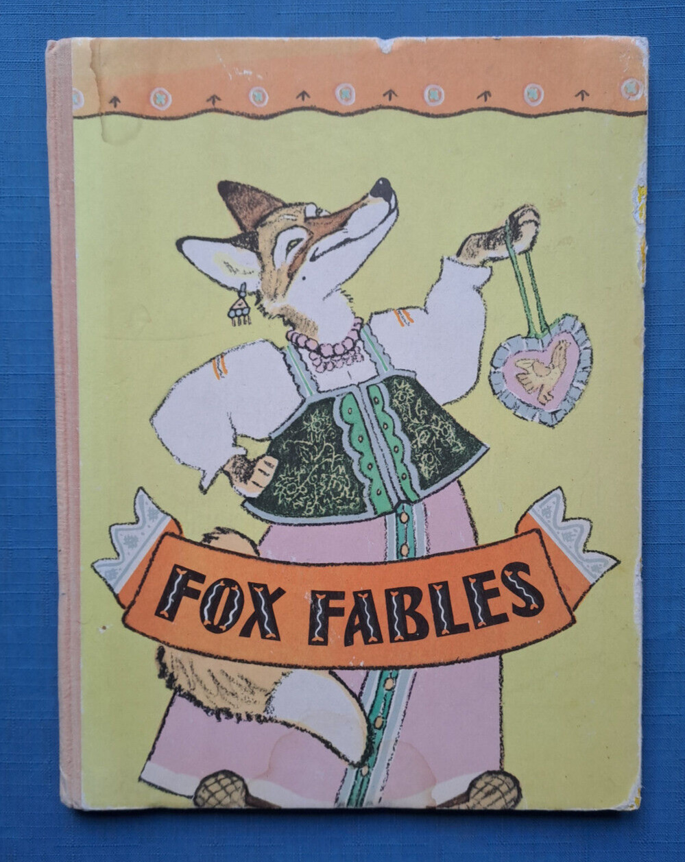 1970s Fox Fables Russian folk tales Drawings by Y.Rachev Children's English book