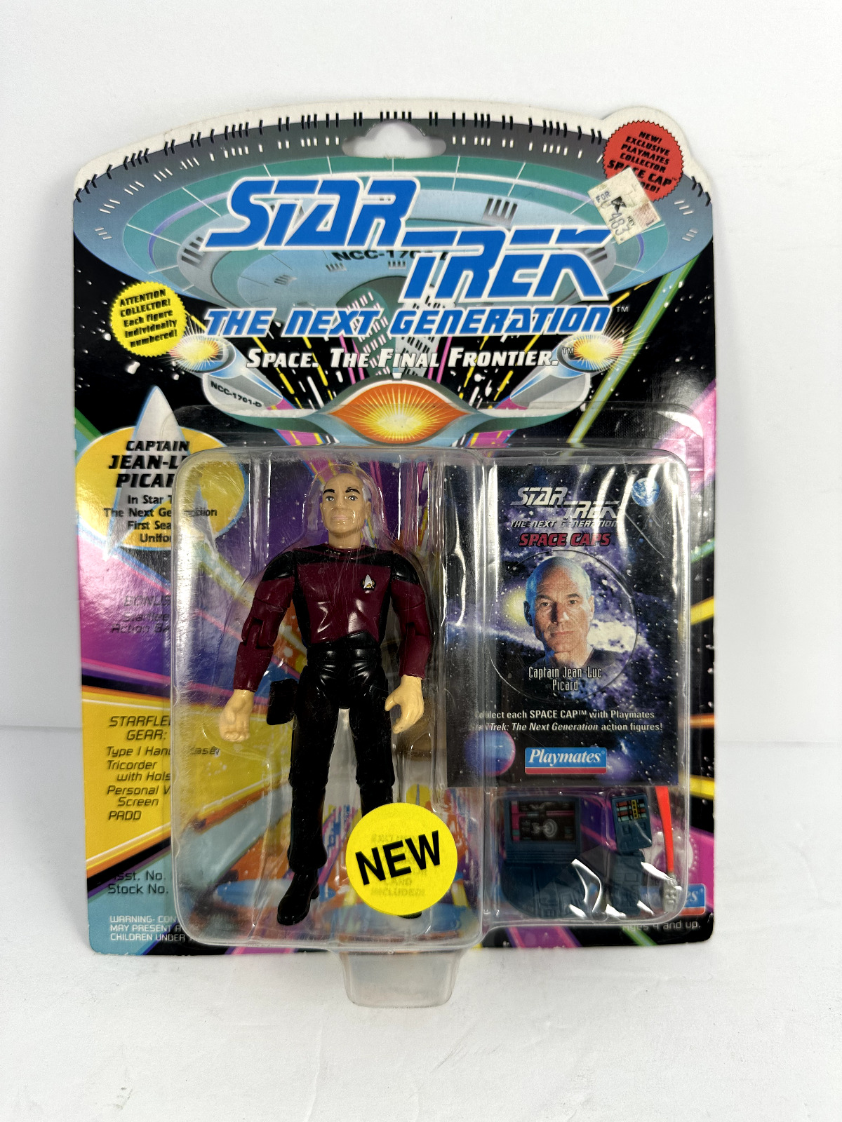 Playmates Vintage Star Trek Jean-Luc Picard First Season\'s Uniform