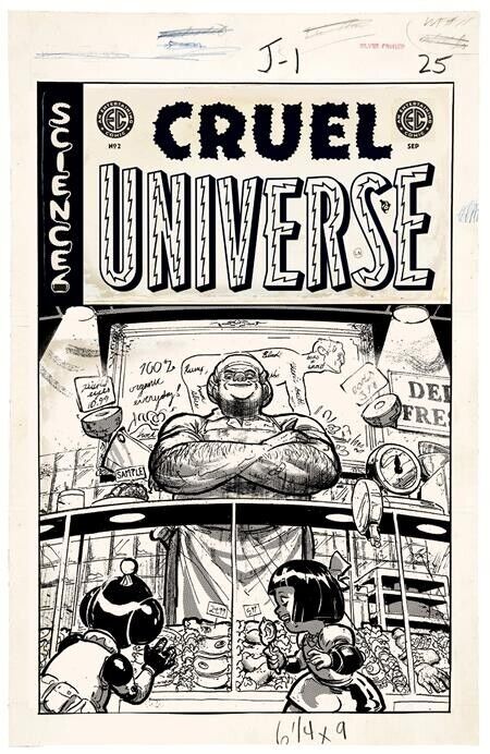 EC CRUEL UNIVERSE #2 (OF 5) CVR D INC 1:20 ROSSMO ARTIST EDITION- PRESALE 9/4/24