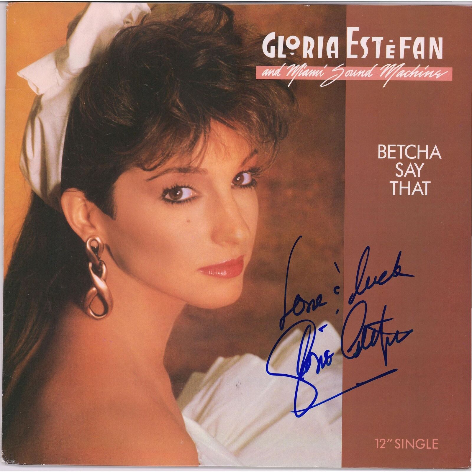 Gloria Estefan Music Album Fanatics Authentic COA